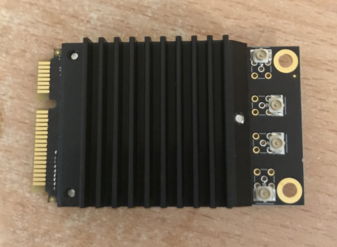 The WLE1216v5-20 WiFi card